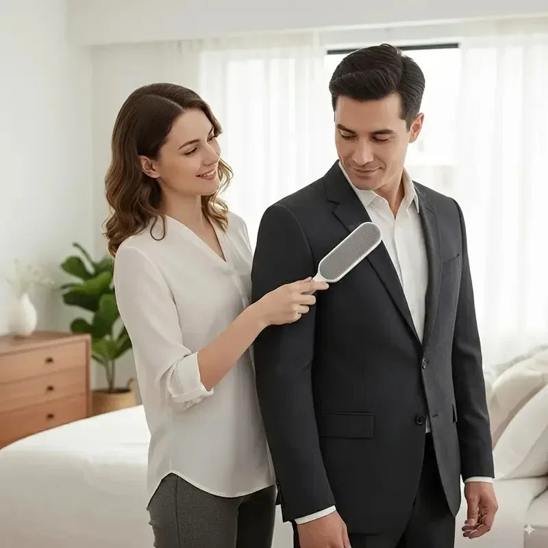 Éliminateur de poils d'animaux double face